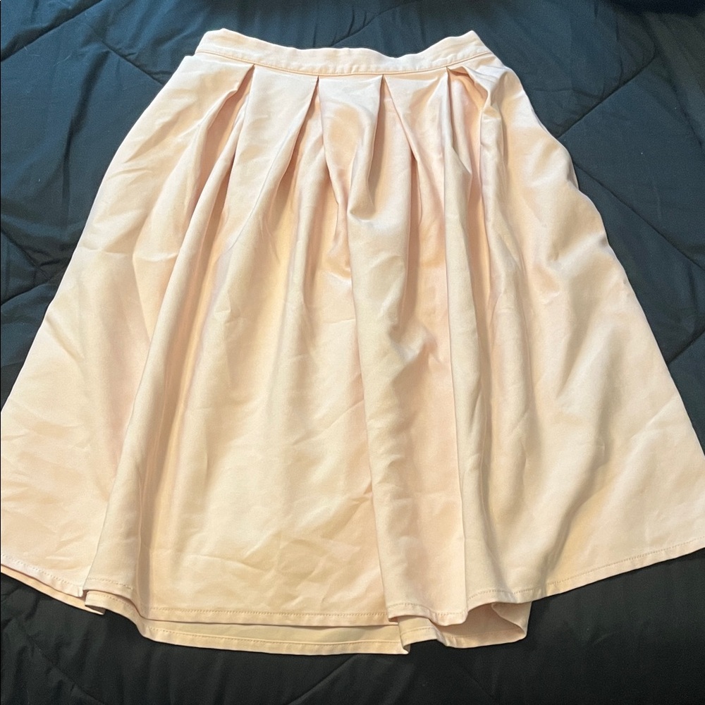 Forever 21 Blush Midi Skirt